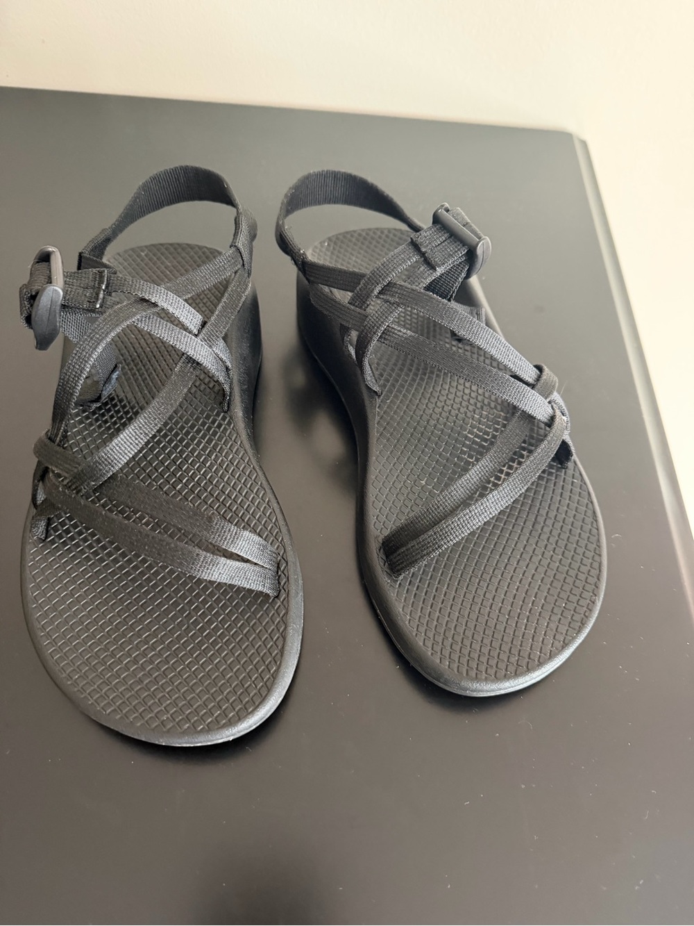 Women’s Chaco Strappy Black Comfort Sandals